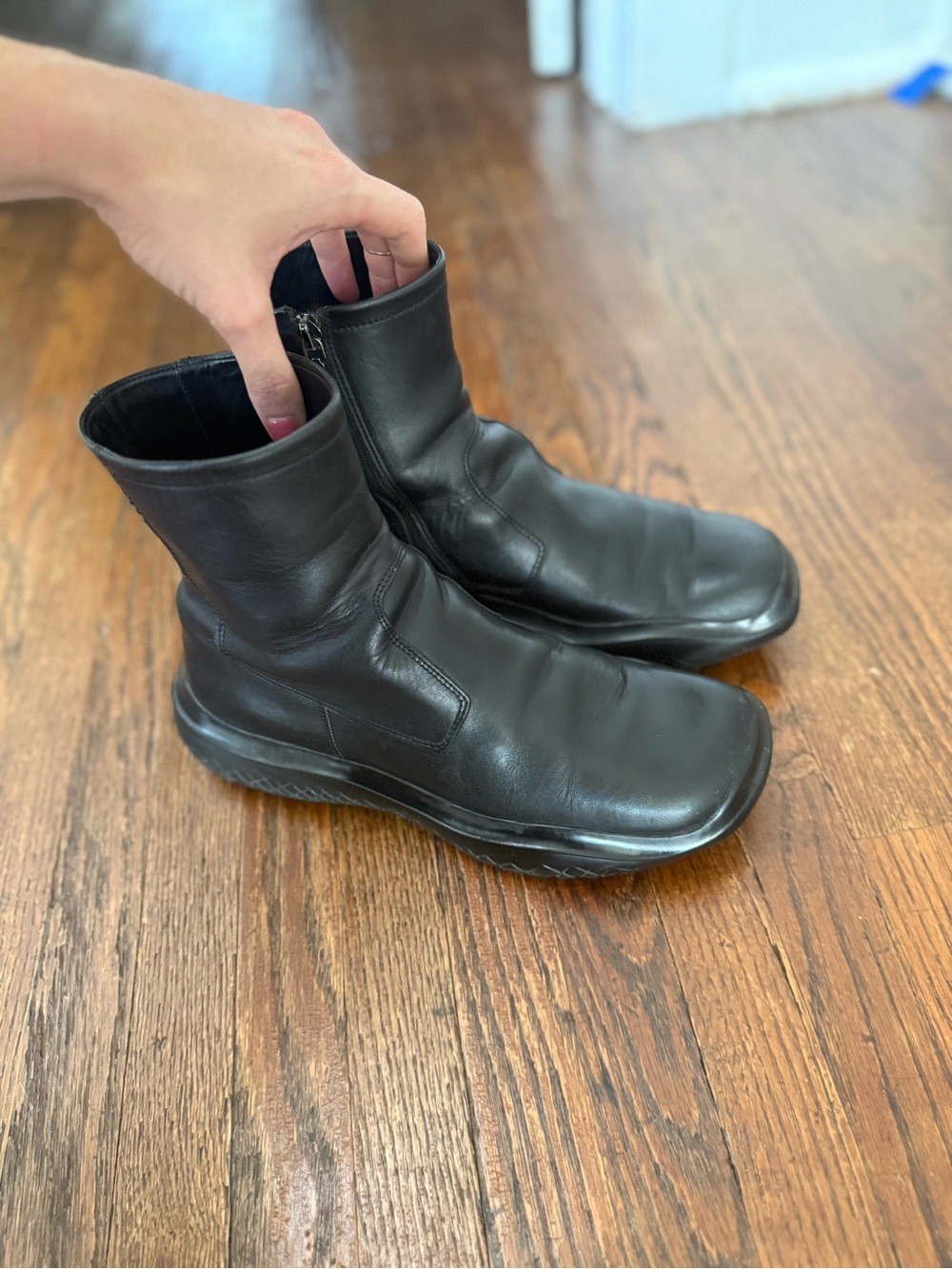 Prada 2000s Combat Boots